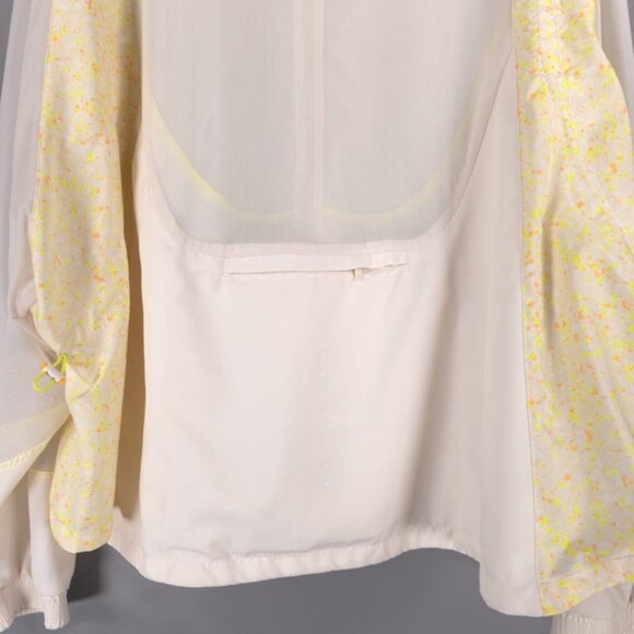 Nike Sportswear Women's Woven Running Jacket Beige Sheer Mesh DJ4429-110 Size 3X - Picture 13 of 16